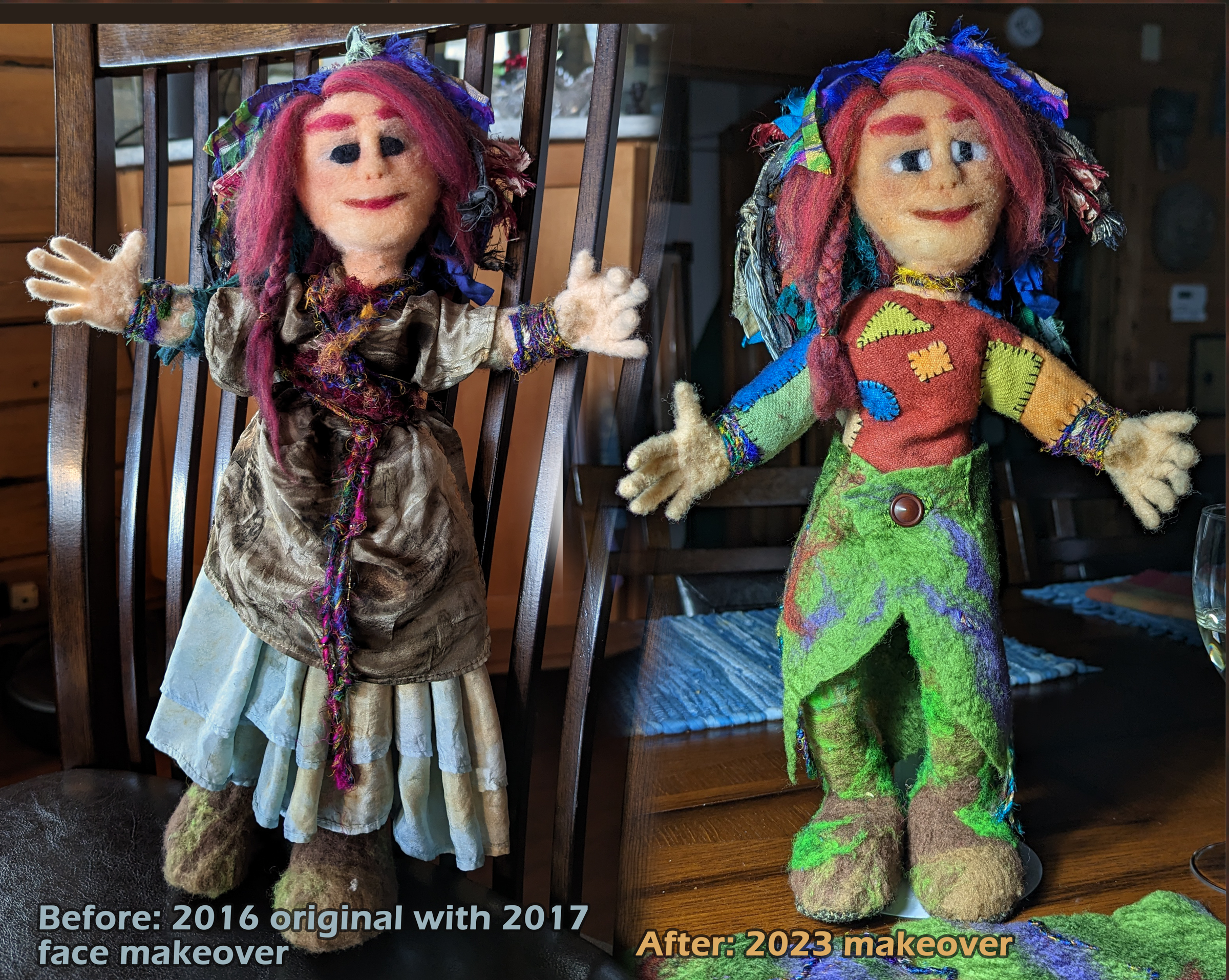 The doll Tempest, made over